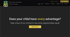 Desktop Screenshot of gilesschool.ca